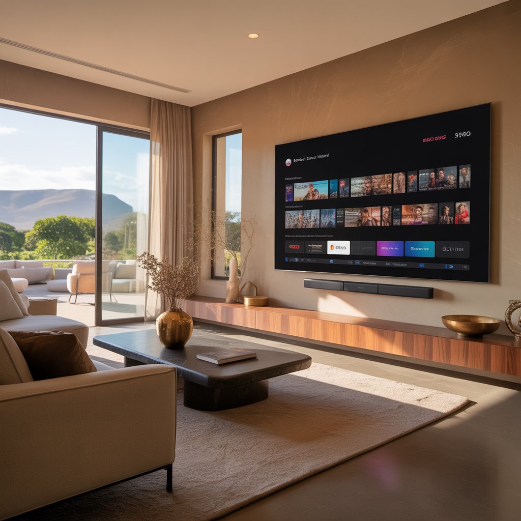 Wired world Kitchen setup